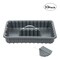American Built Pro Pro-Grade Tool Tote, Polyethylene, Gray, 17 in W x 11-1/4 in D x 3 in H, 10 PK T1000 P10 - alternate 1